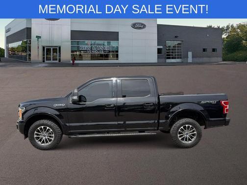 Agate Black Metallic 2019 Ford F-150 XLT