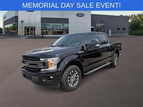 Agate Black Metallic 2019 Ford F-150 XLT