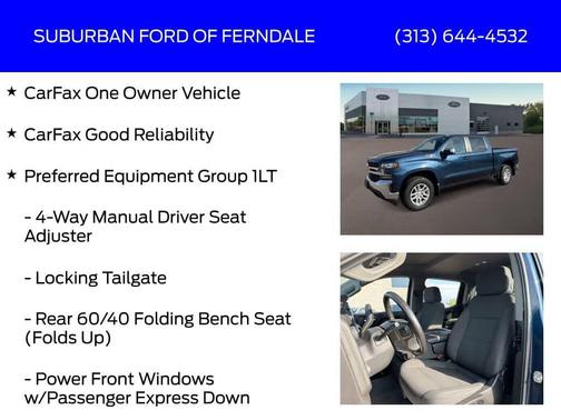 Northsky Blue Metallic 2020 Chevrolet Silverado 1500 LT