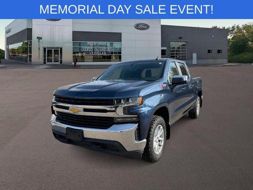 Northsky Blue Metallic 2020 Chevrolet Silverado 1500 LT