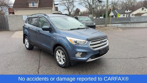 Blue Metallic 2018 Ford Escape SEL