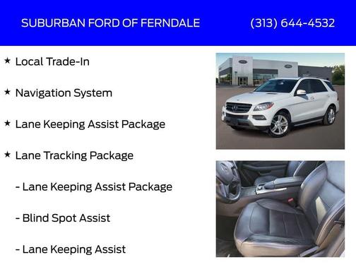 2014 Mercedes-Benz M-Class ML 350 4MATIC