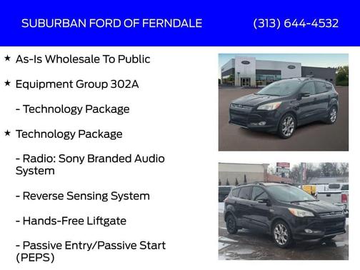 2013 Ford Escape SEL