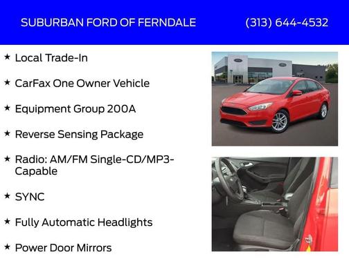 2015 Ford Focus SE