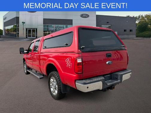 Vermillion Red 2015 Ford F-250 Lariat