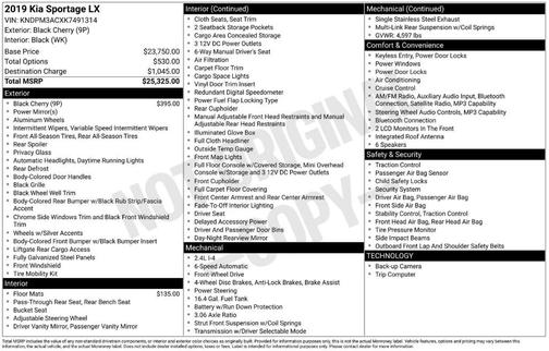 2019 Kia Sportage LX