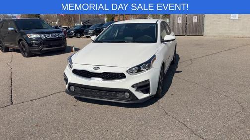 Clear White 2019 Kia Forte LXS