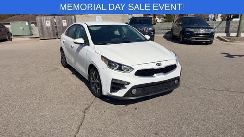 Clear White 2019 Kia Forte LXS