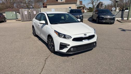 Clear White 2019 Kia Forte LXS