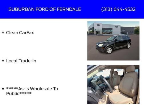 Black Onyx 2008 Saturn Vue XE
