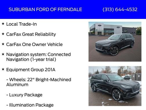 2025 Lincoln Aviator Reserve AWD