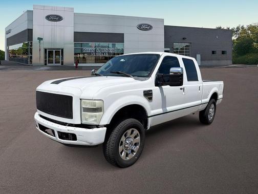 Oxford White Clearcoat 2008 Ford F-250 Lariat