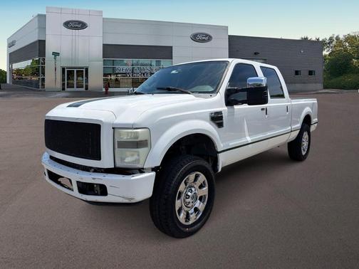Oxford White Clearcoat 2008 Ford F-250 Lariat