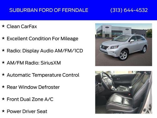 2015 Lexus RX 350 Base