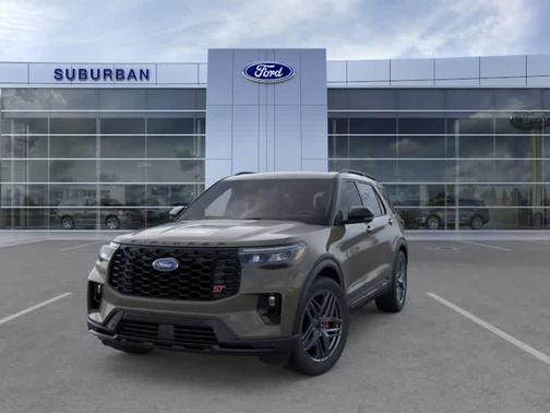 Gray 2026 Ford Explorer ST