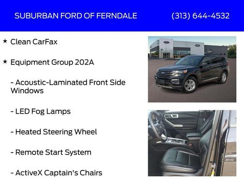 Agate Black Metallic 2021 Ford Explorer XLT