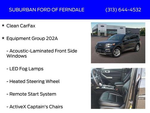 Agate Black Metallic 2021 Ford Explorer XLT