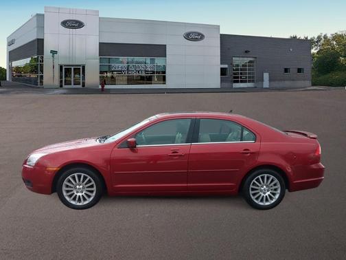 Vivid Red Clearcoat Metallic 2009 Mercury Milan V6 Premier