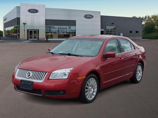 Vivid Red Clearcoat Metallic 2009 Mercury Milan V6 Premier
