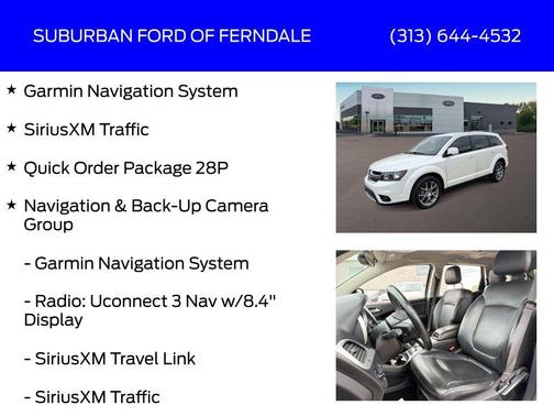 White Noise 2017 Dodge Journey GT