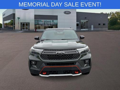Forged Green Metallic 2022 Ford Explorer Timberline
