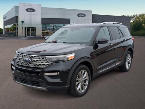 Agate Black Metallic 2020 Ford Explorer Limited