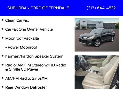 2014 Subaru Outback 2.5i Limited