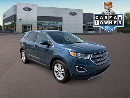 Blue Metallic 2016 Ford Edge SEL