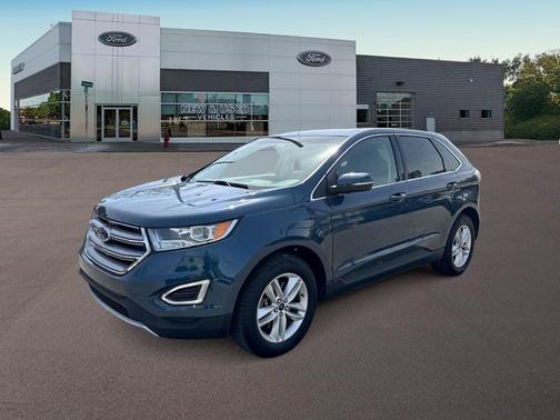 Blue Metallic 2016 Ford Edge SEL