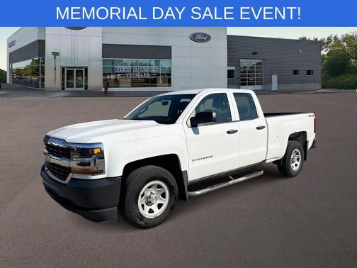 Summit White 2018 Chevrolet Silverado 1500 WT