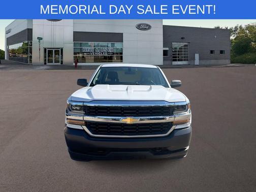 Summit White 2018 Chevrolet Silverado 1500 WT