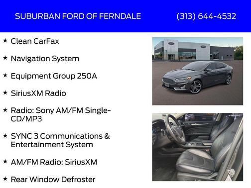 2020 Ford Fusion Titanium