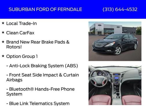 2013 Hyundai SONATA Limited