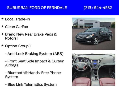 2013 Hyundai SONATA Limited