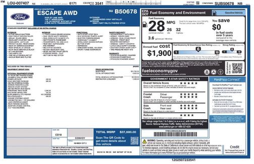 2025 Ford Escape ST-Line