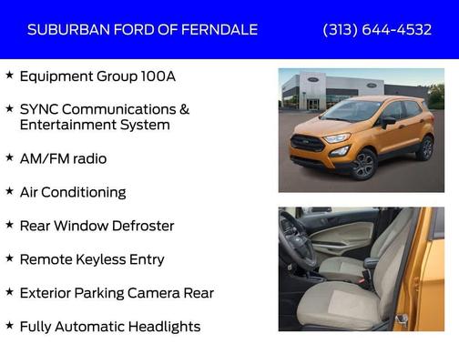 2021 Ford EcoSport S