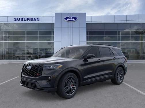 Agate Black Metallic 2026 Ford Explorer ST