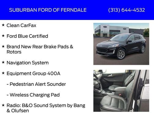 2020 Ford Escape Titanium Hybrid