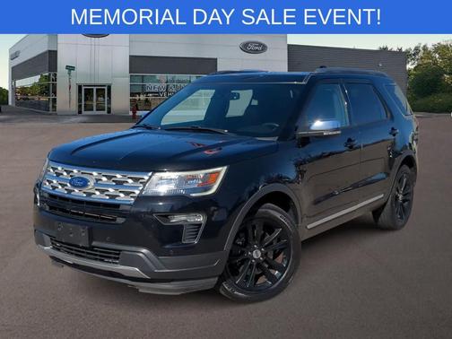 Agate Black Metallic 2019 Ford Explorer XLT