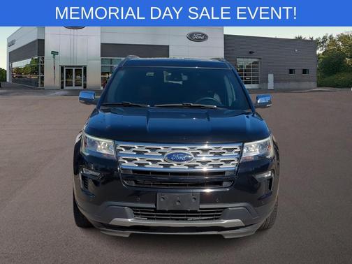 Agate Black Metallic 2019 Ford Explorer XLT