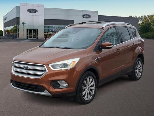 Canyon Ridge Metallic 2017 Ford Escape Titanium