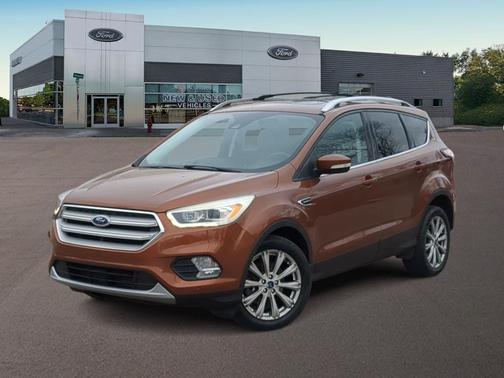 Canyon Ridge Metallic 2017 Ford Escape Titanium