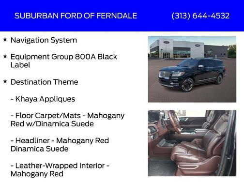 2019 Lincoln Navigator L Black Label