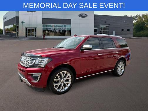 Ruby Red Metallic Tinted Clearcoat 2018 Ford Expedition Platinum