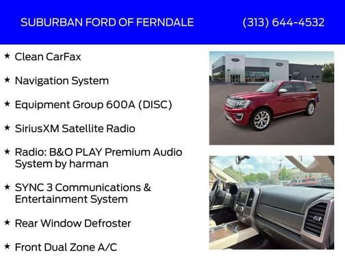 Ruby Red Metallic Tinted Clearcoat 2018 Ford Expedition Platinum