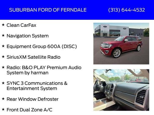 Ruby Red Metallic Tinted Clearcoat 2018 Ford Expedition Platinum