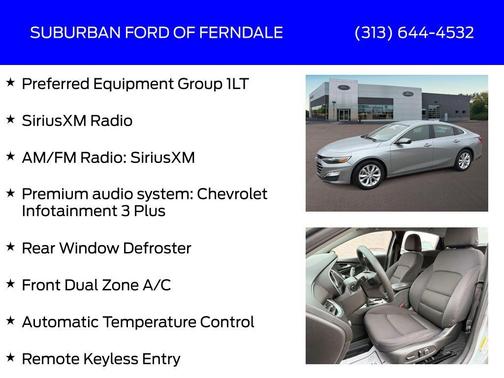 Sterling Gray Metallic 2023 Chevrolet Malibu LT