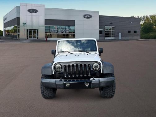 Bright White Clearcoat 2015 Jeep Wrangler Sport