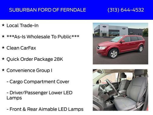 Inferno Red Crystal Pearlcoat 2010 Dodge Journey SXT