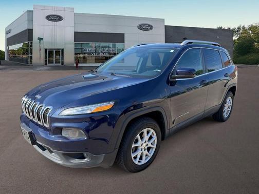 True Blue Pearlcoat 2015 Jeep Cherokee Latitude